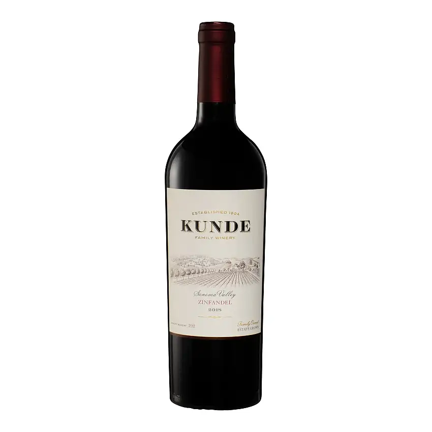 Kunde Family Winery Zinfandel Sonoma Valley 2018
