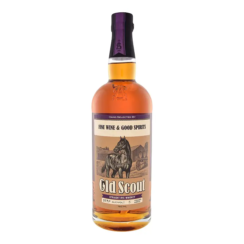 Smooth Ambler Old Scout Rye Whiskey FWGS Exclusive Barrel