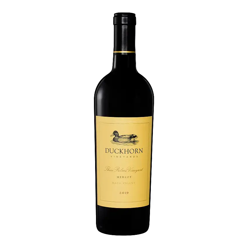 Duckhorn Vineyards Merlot Three Palms Vineyard Napa Valley 2019