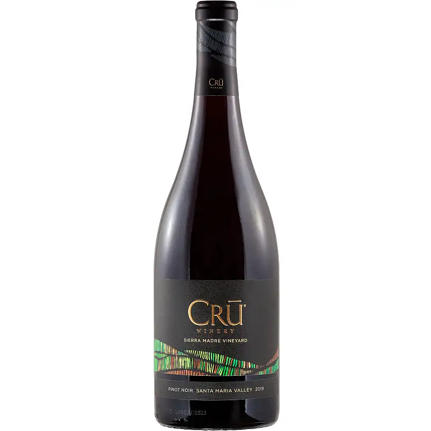 Cru Winery Sierra Madre Vineyard Pinot Noir Santa Maria Valley 2019
