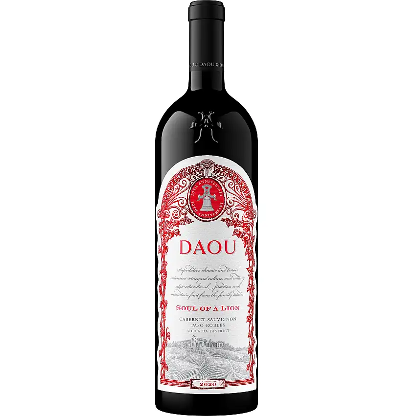DAOU Vineyards and Winery Soul of a Lion Cabernet Sauvignon Paso Robles Adelaida District 2020