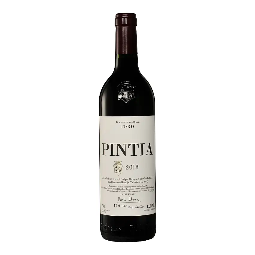 Bodegas Pintia Tempranillo Toro 2018