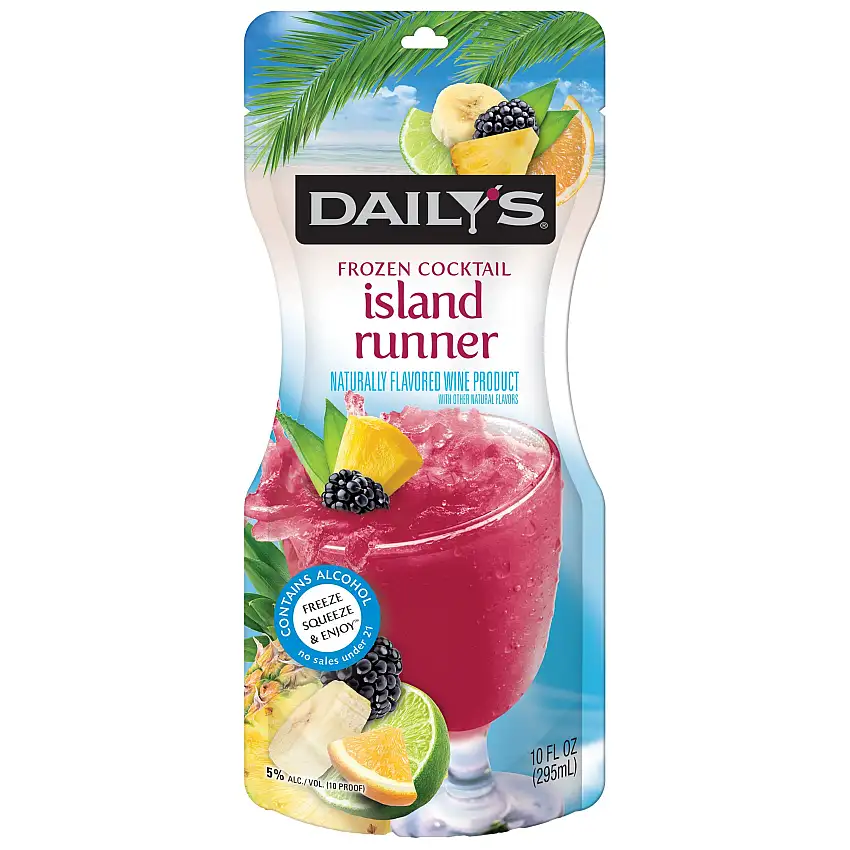 Daily's Island Runner Frozen Cocktail Pouch
