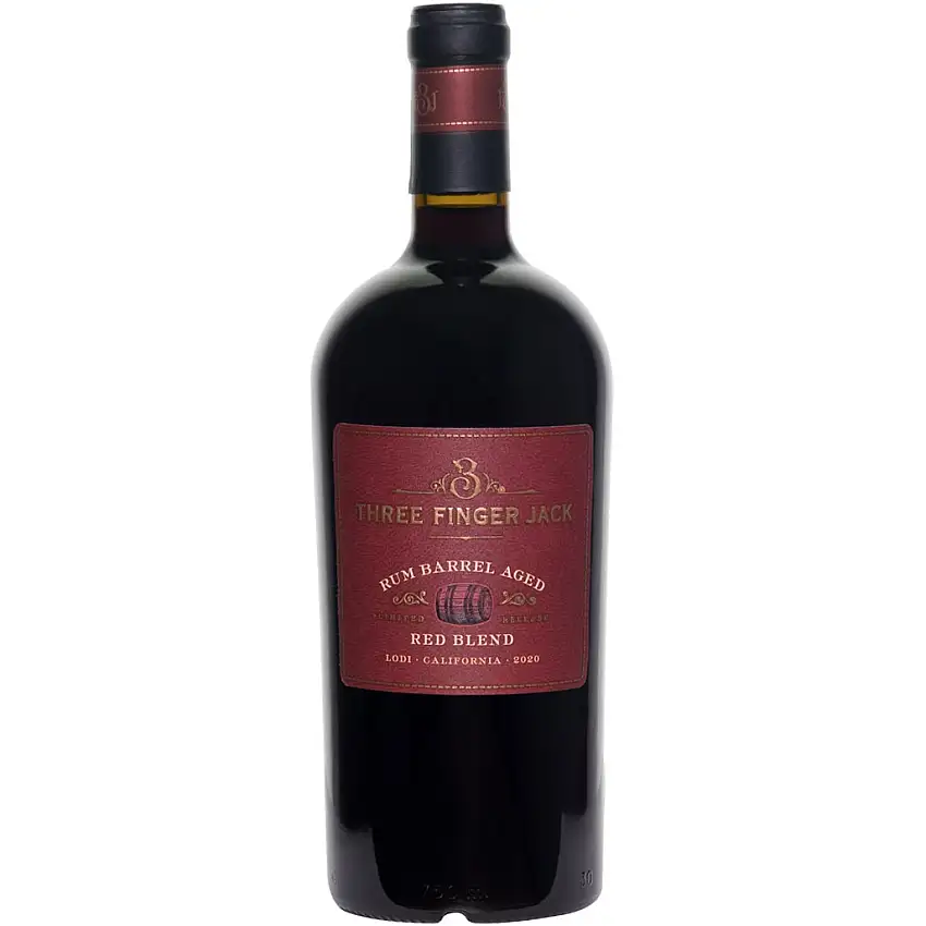 Three Finger Jack Rum Barrel Red Blend Lodi