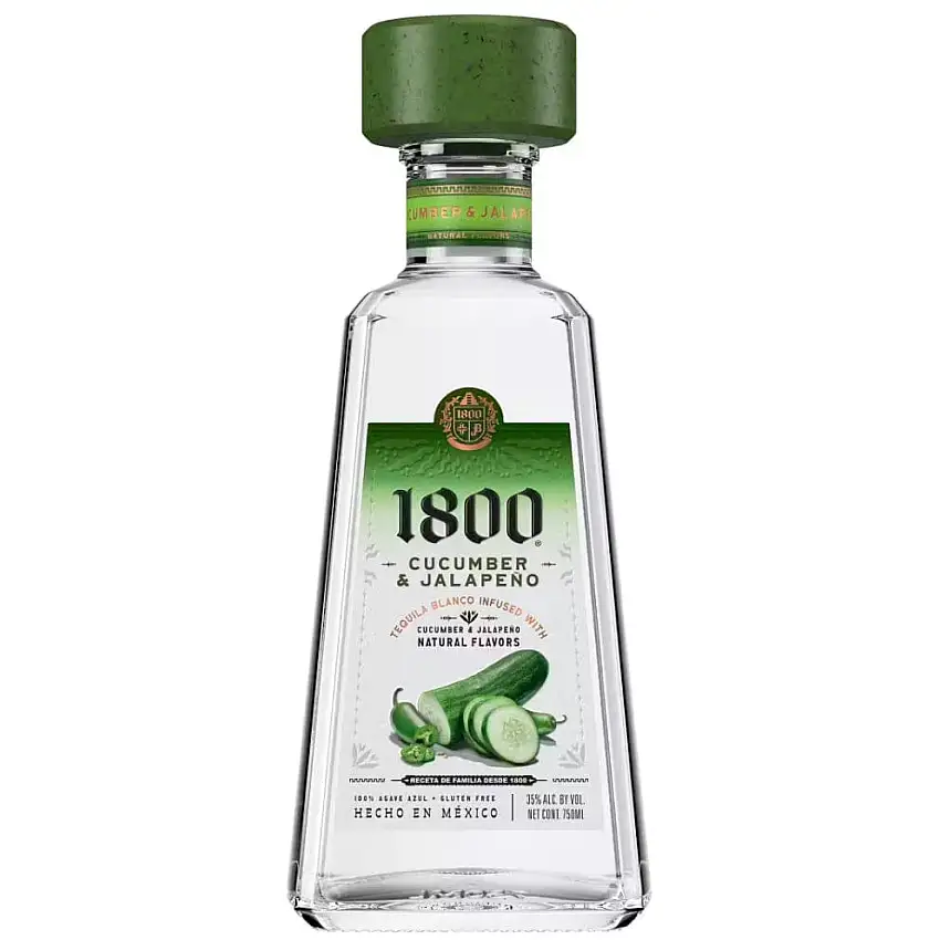 1800 Cucumber and Jalapeno Tequila