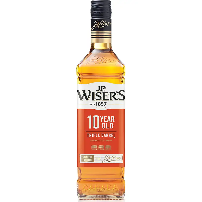 JP Wiser's Canadian Whisky 10 Year Old