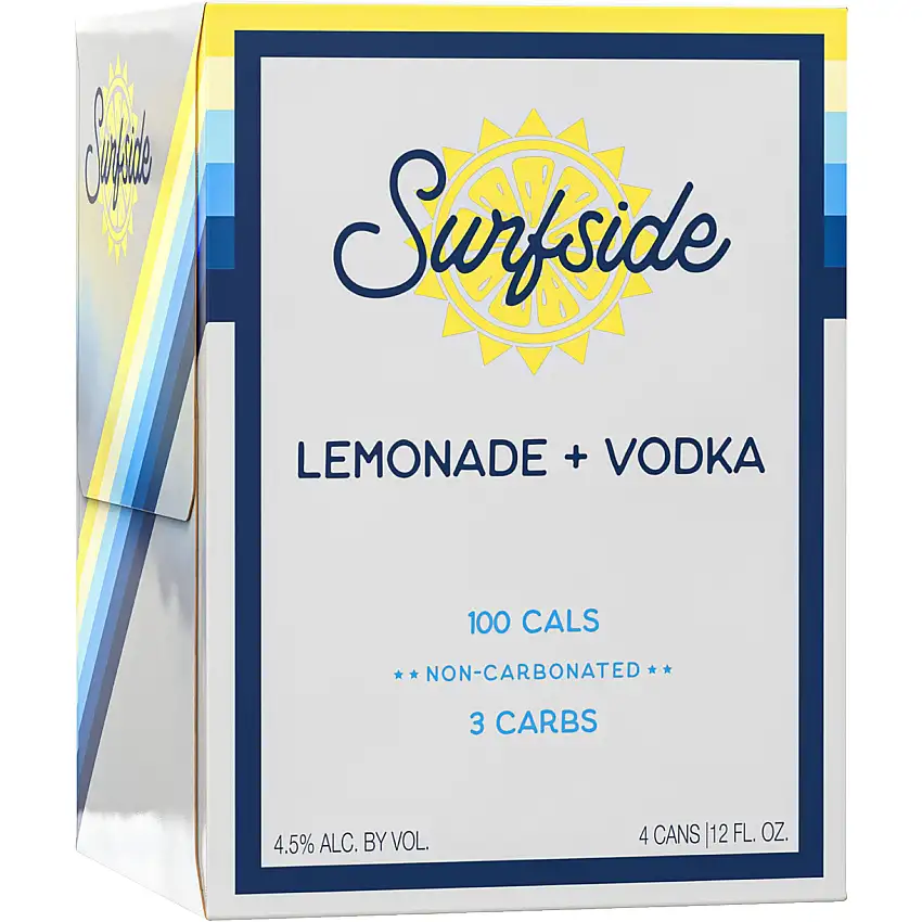 Stateside Surfside Lemonade and Vodka 4x355 mL Cans