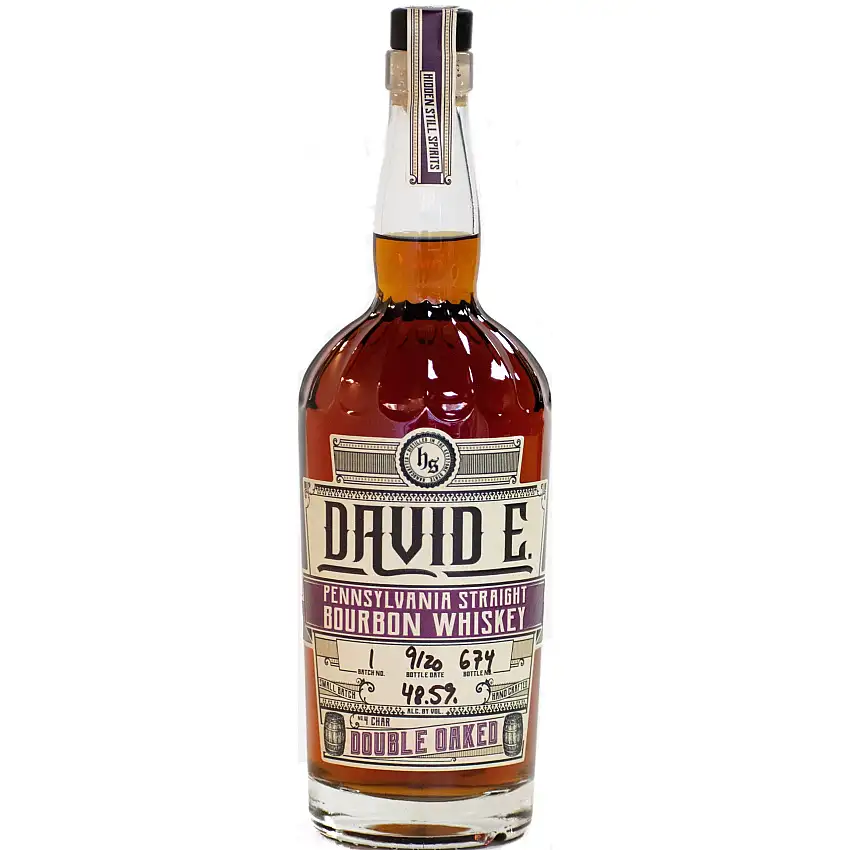 Hidden Still David E Straight Bourbon Double Oaked