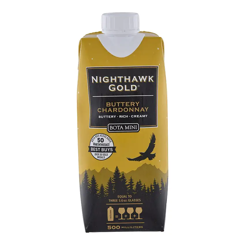 Bota Box Nighthawk Gold Buttery Chardonnay