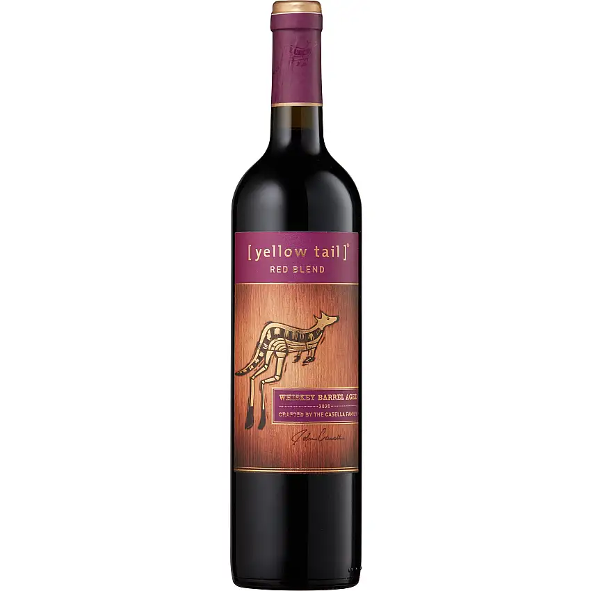 Yellow Tail Red Blend Whiskey Barrel Aged
