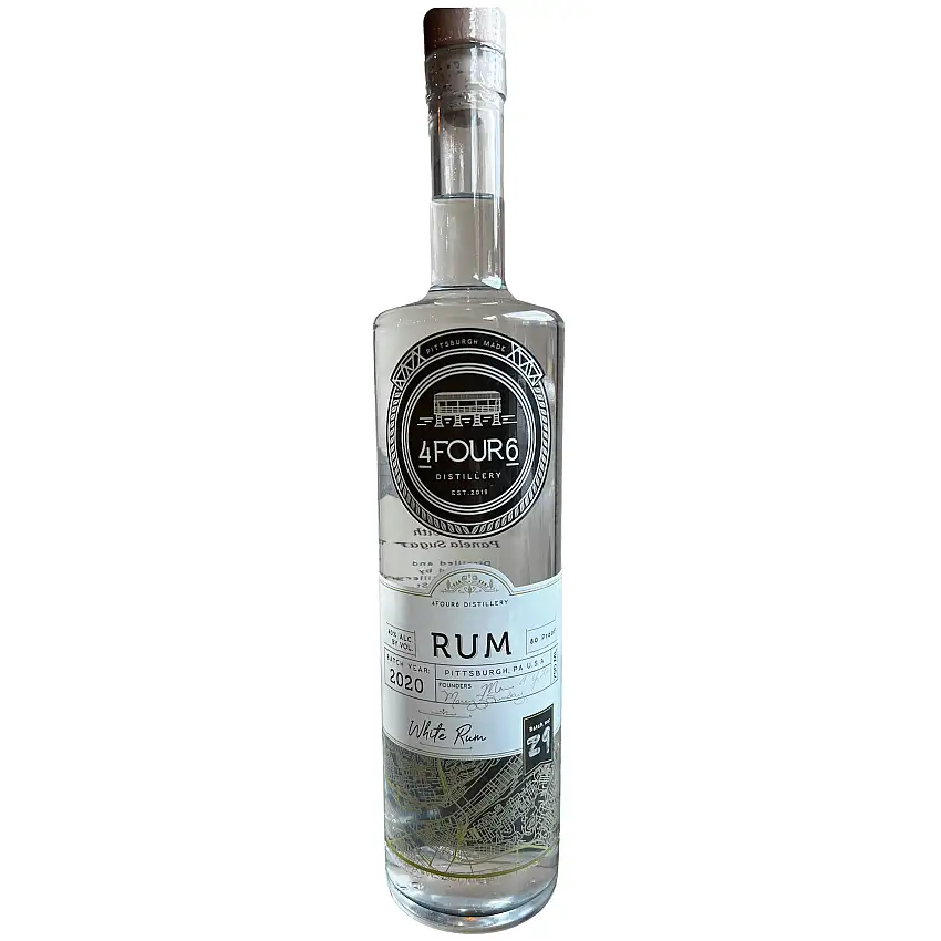 4Four6 Distillery White Rum