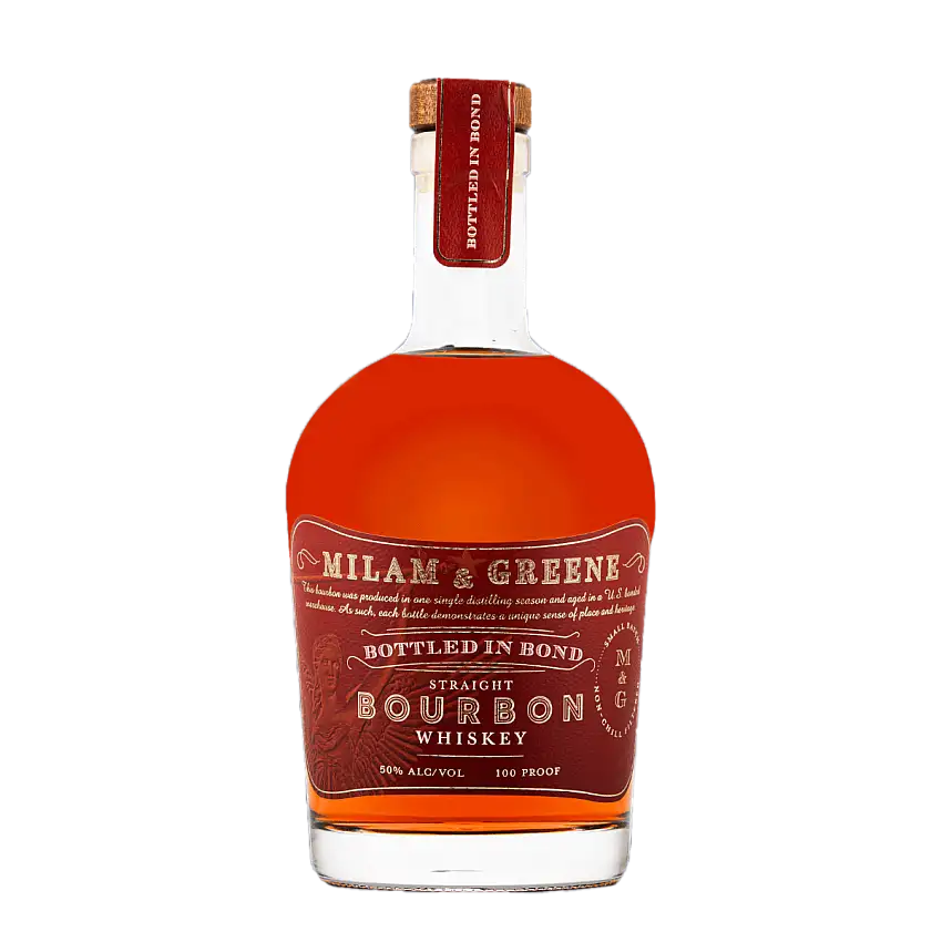 Milam & Greene Bottled in Bond Straight Bourbon Whiskey