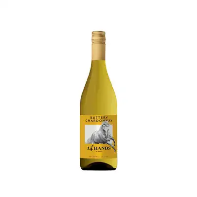14 Hands Chardonnay Buttery Columbia Valley 750ML - 750ml Bottle