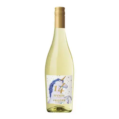 14 Hands White Wine Unicorn Bubbles Columbia Valley 750ML - 750ml Bottle
