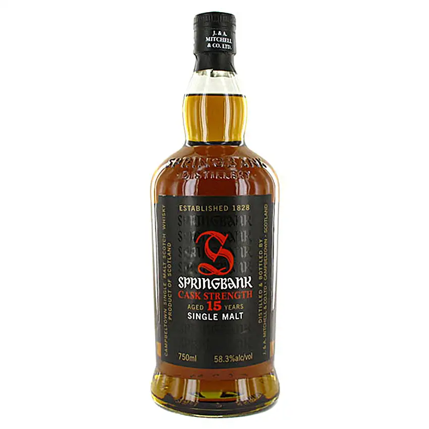 Springbank 14 year Bourbon Cask Strength Single Malt Scotch Whisky (111.6 proof) 750mL