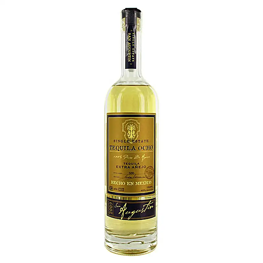 2009 Tequila Ocho San Augustin Single Estate Extra Anejo Tequila 750mL