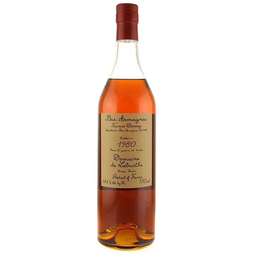 1980 Darroze Armagnac Laburthe 750mL
