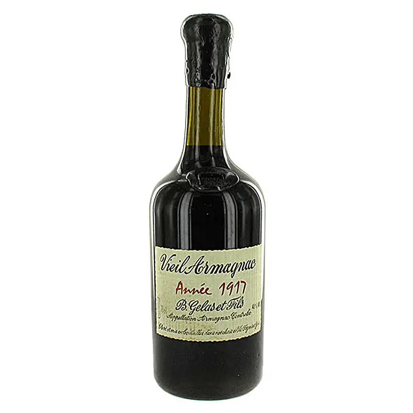 1917 Gelas Bas Armagnac 750mL