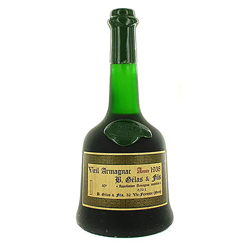 1938 Gelas Bas Armagnac 750mL