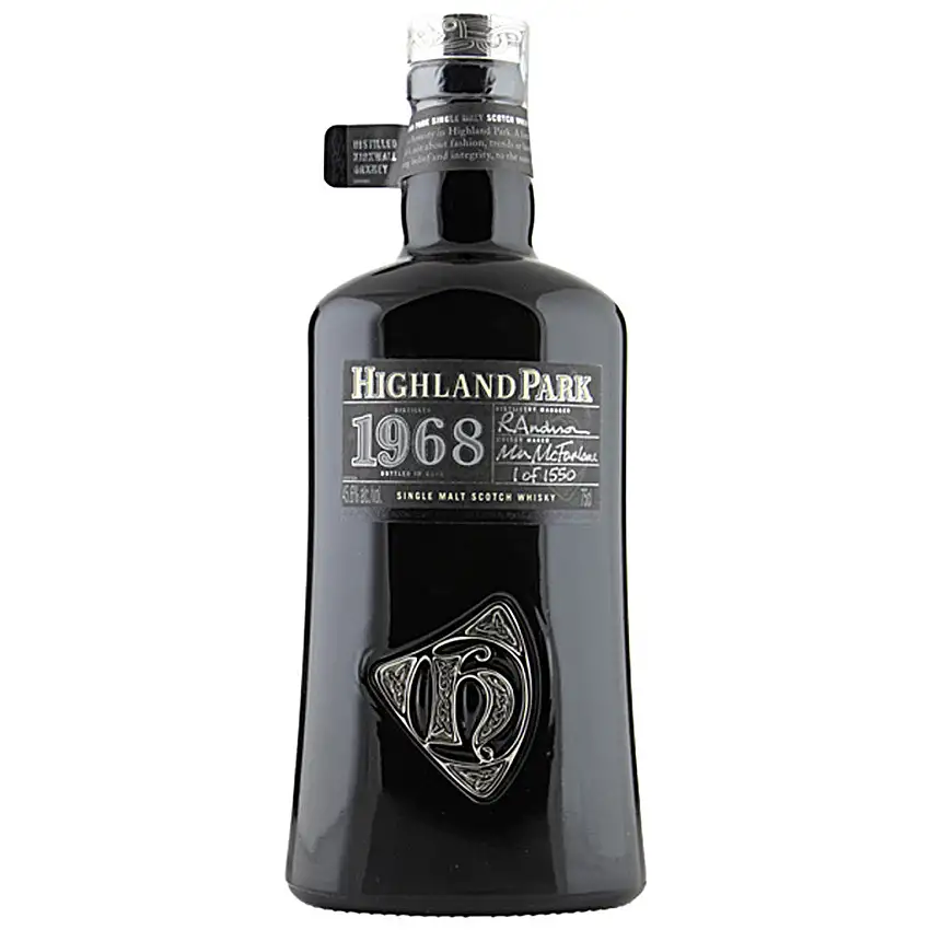 1968 Highland Park Single Malt Whisky 750mL