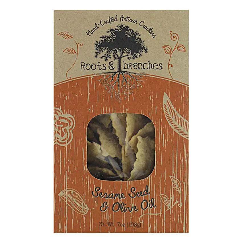 Roots & Branches Sesame Crackers
