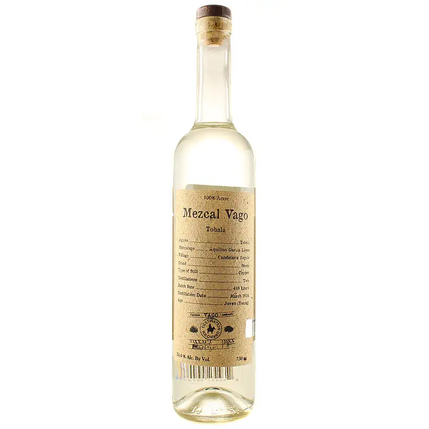 Mezcal Vago Tobala en Barro 750mL
