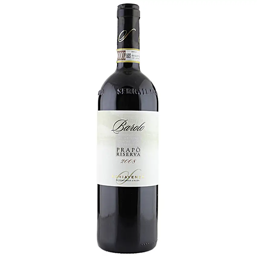 2008 Schiavenza Barolo Prapo Riserva 750mL
