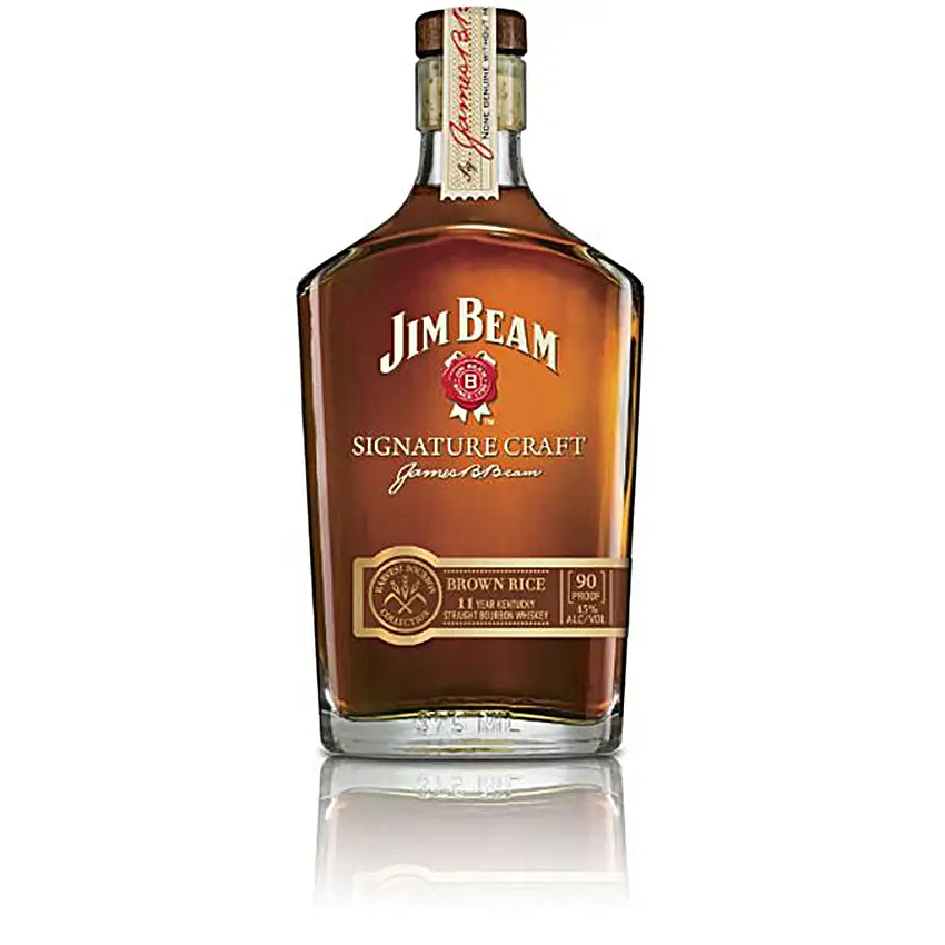 Jim Beam Signature Craft 11 year Brown Rice Bourbon Whiskey 375mL