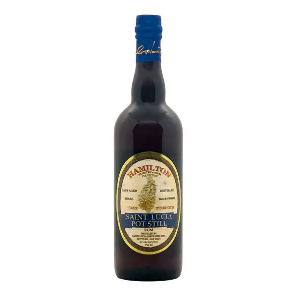 Hamilton 8 year Cask Strength Rum (124.2 proof) 750mL