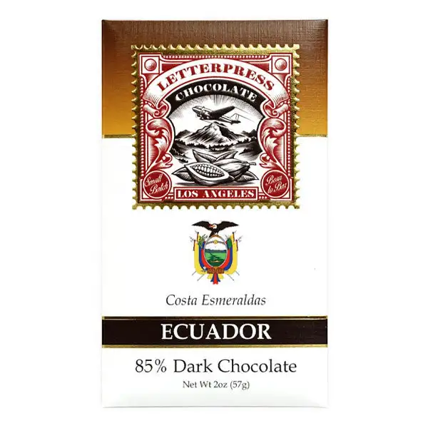 Letterpress Costa Esmeraldas Ecuador 85%