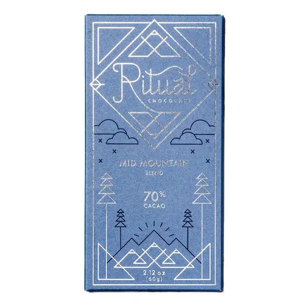 Ritual Chocolate Mid Mountain Blend 70% Bar
