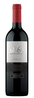 1865 Malbec Selected Vineyards Valle De Uco 2020 750ML - 750ml Bottle