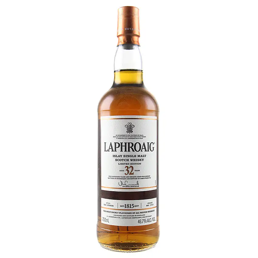 Laphroaig 32 year Single Malt Scotch Whisky 750mL