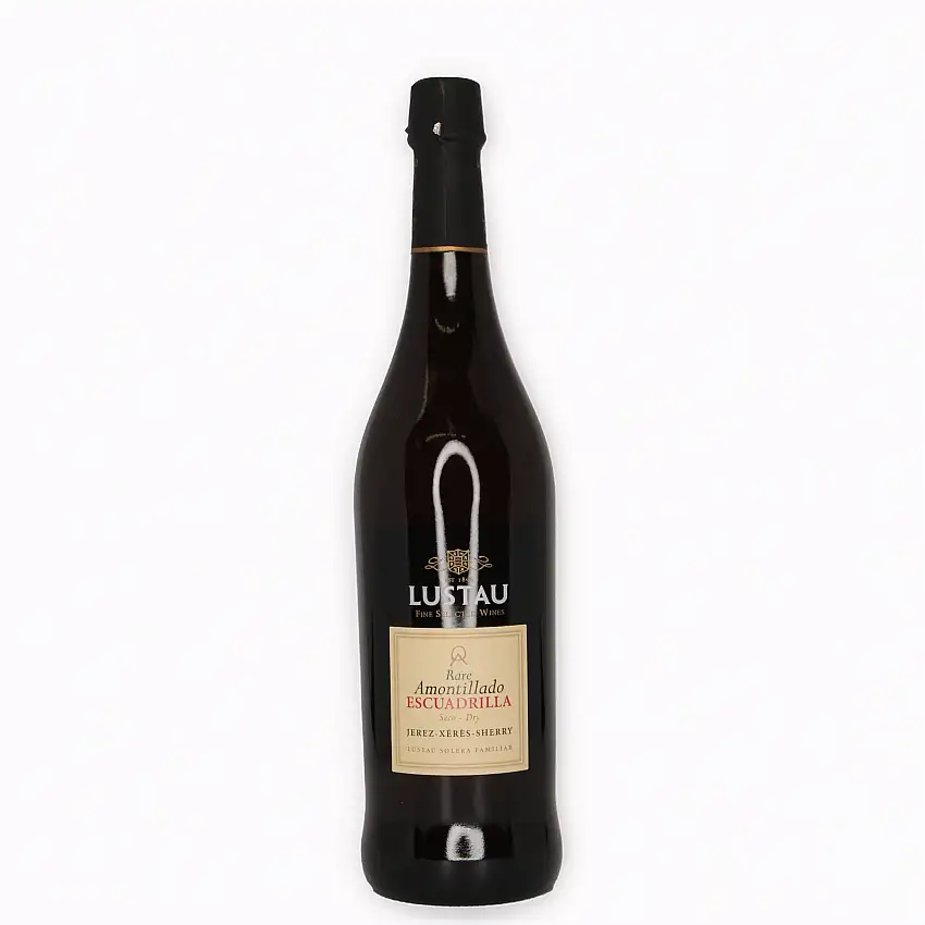NV Emilio Lustau Jerez-Xeres-Sher ry Solera Reserva Rare Amontil lado Escuadrilla 750mL
