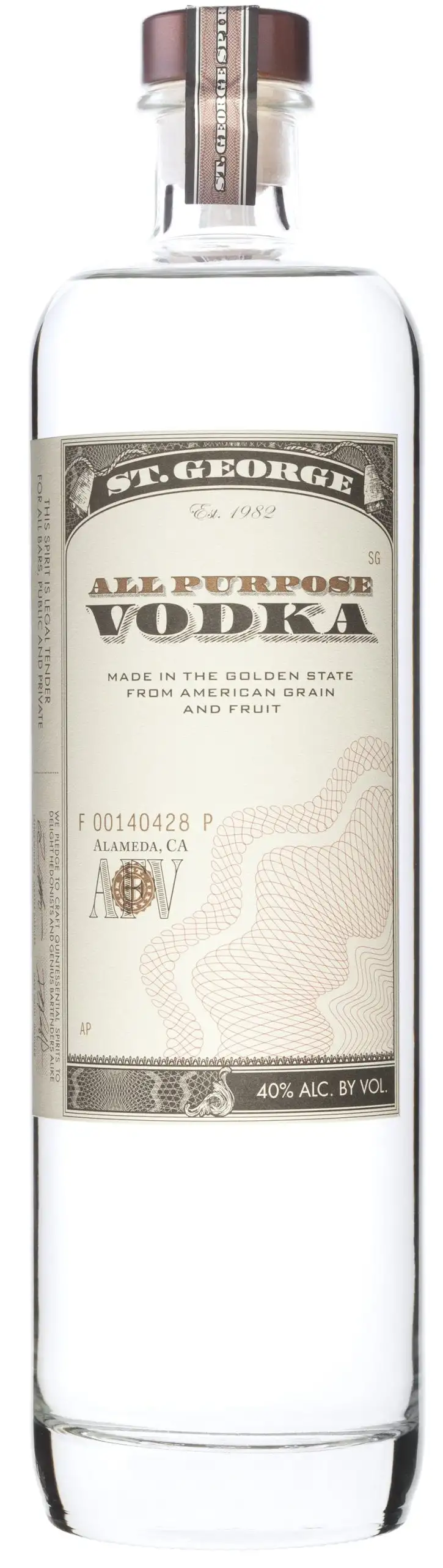 St. George All Purpose Vodka 750ml