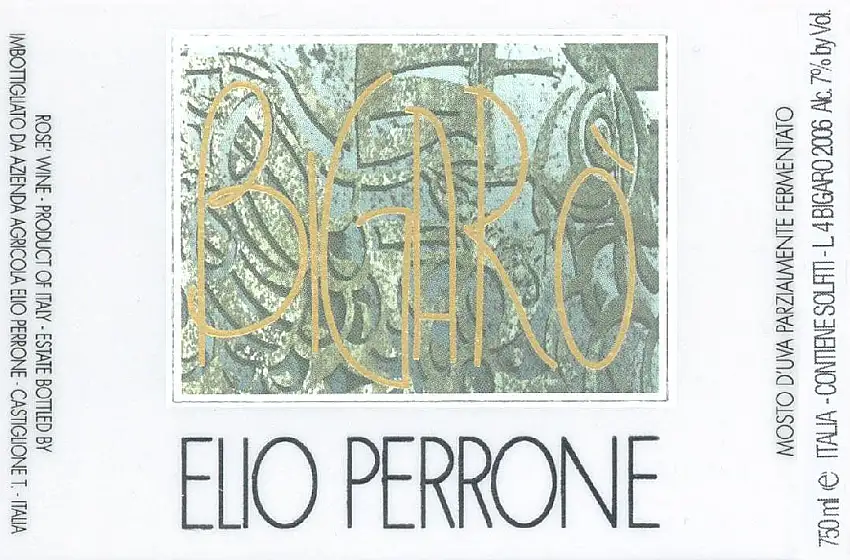 Elio Perrone Bigaro 750ml