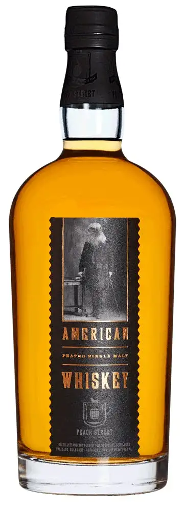 Peach Street Distillers American Peated Single Malt Whiskey 750ml