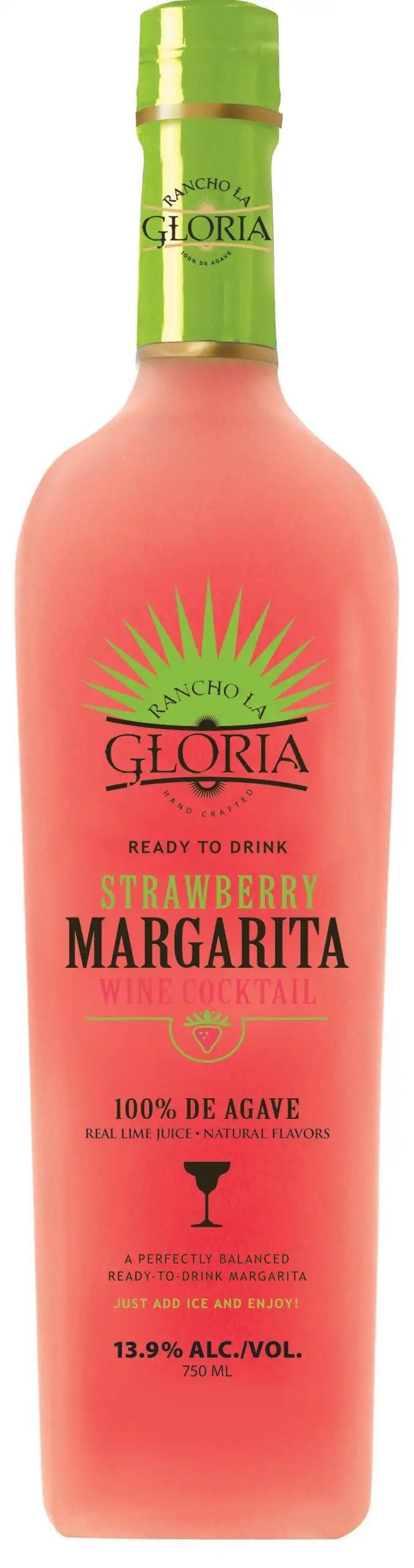 Rancho La Gloria Strawberry Margarita 750ml