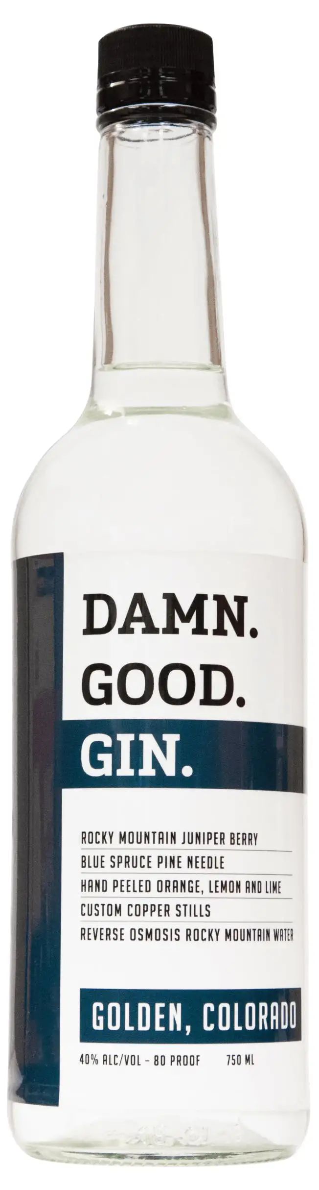 State 38 Distilling Damn. Good. Gin. 750ml
