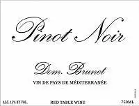 Domaine Brunet Pinot Noir 750ml
