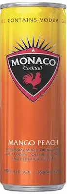Monaco Mango Peach Vodka Cocktail 200ml Can