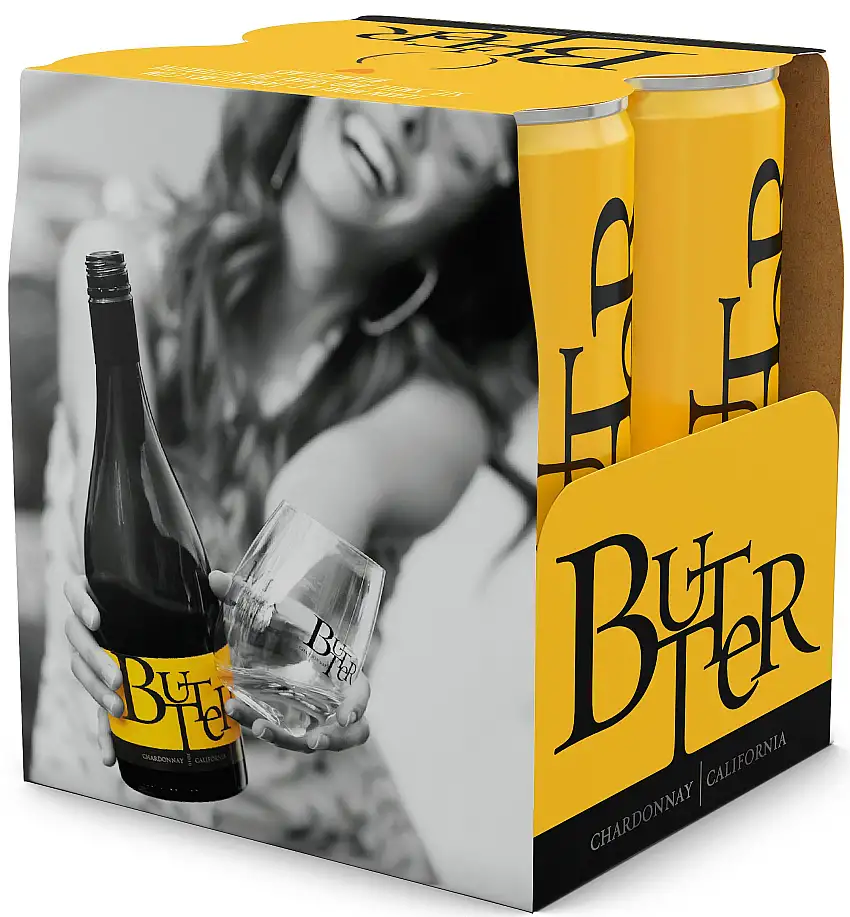Jam Cellars Butter Chardonnay 4 pack 250ml Can