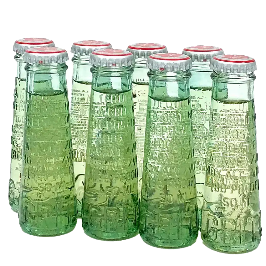 La Gritona Reposado Tequila 8 x 50 mL | Mini Alcohol Bottles