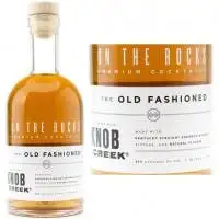 On The Rocks Premium Cocktails The Old Fashioned Cocktail with Knob Creek Bourbon 375ml