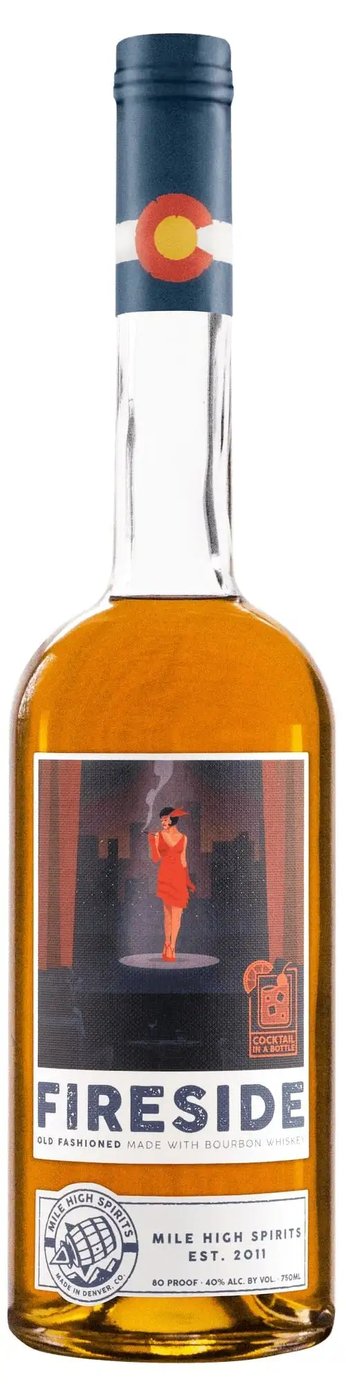 Mile High Spirits Fireside Old Fashioned Cocktail 750ml