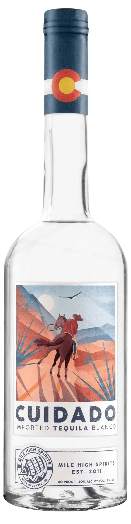 Mile High Spirits Cuidado Blanco Tequila 750ml