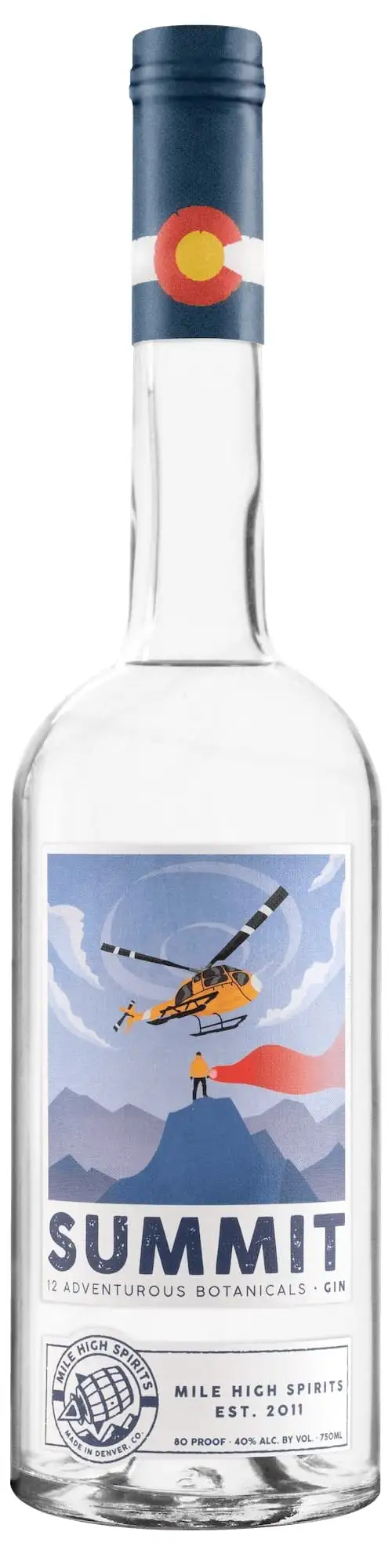 Mile High Spirits Summit Gin 750ml