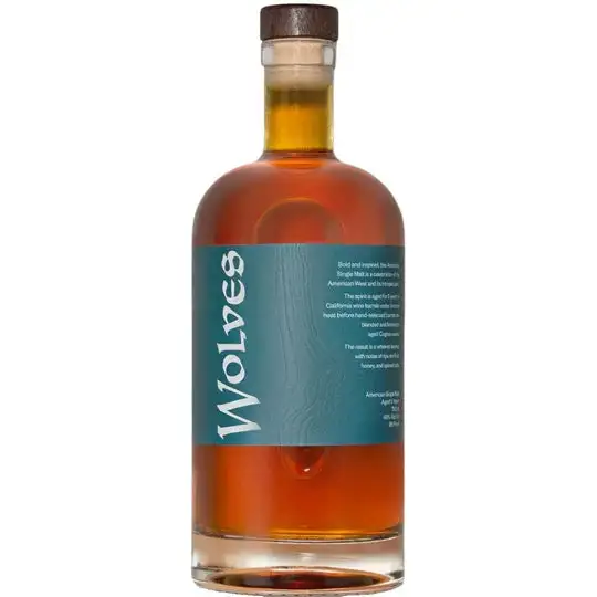 Wolves 5 Year American Single Malt - 750ml Bottle