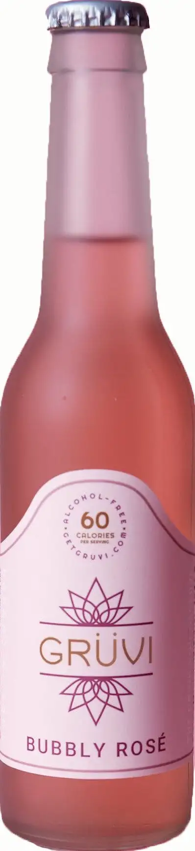 Gruvi Non Alcoholic Bubbly Rose 4 pack 12 oz.