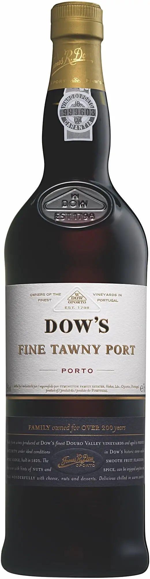 Dow's Fine Tawny Port 750ml